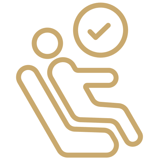 Symbol für Premium-Komfort und luxuriöses Interieur
